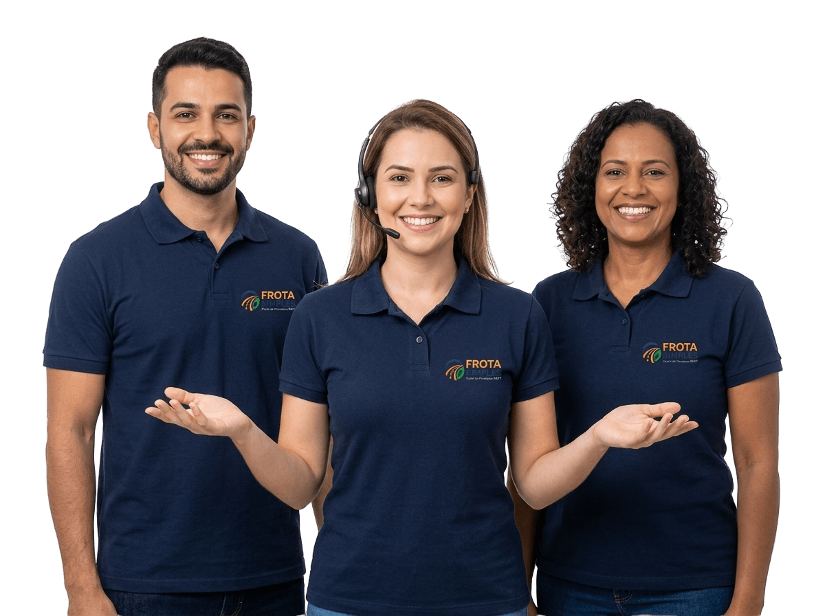 Equipe de atendimento Frota Simples
